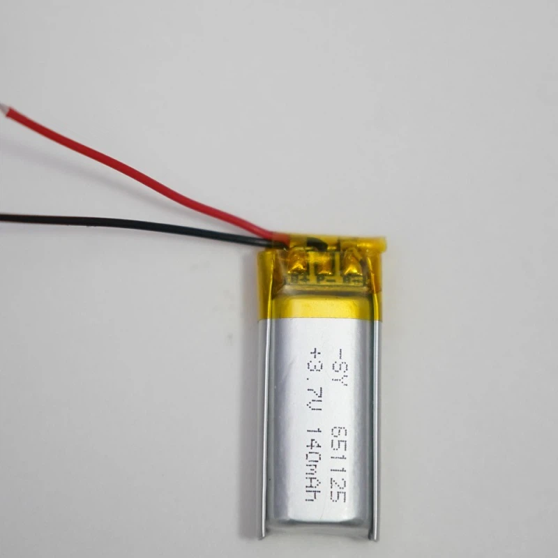 Lithium Ion Polymer Battery 3.7 V 140mah